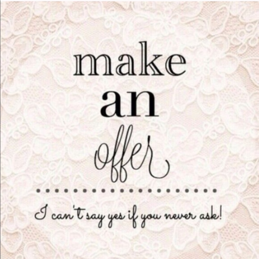 Make me an offer!